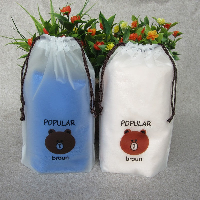 11.9 x 15.8 inch Double Drawstring Pouch Waterproof Candy Jewelry Party Wedding Favor Present Bag Item # EP03014