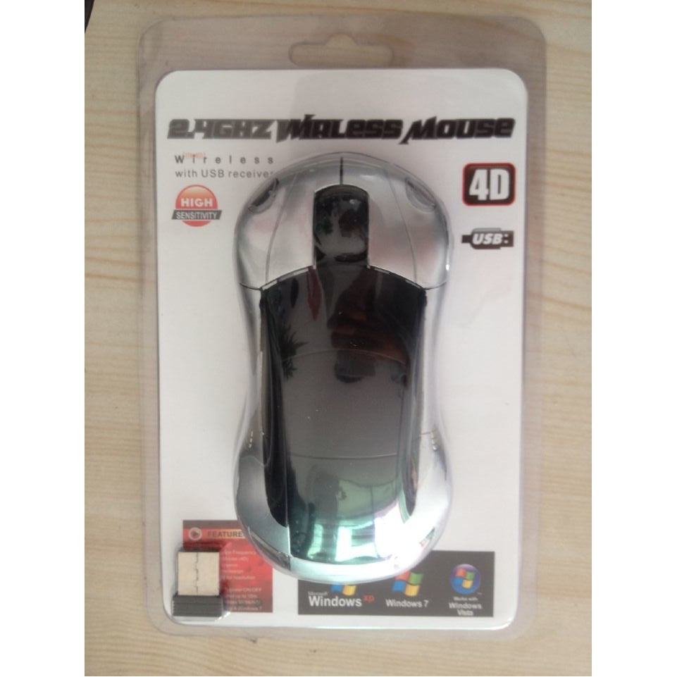 Optical Technology Car Shaped Wireless Mouse