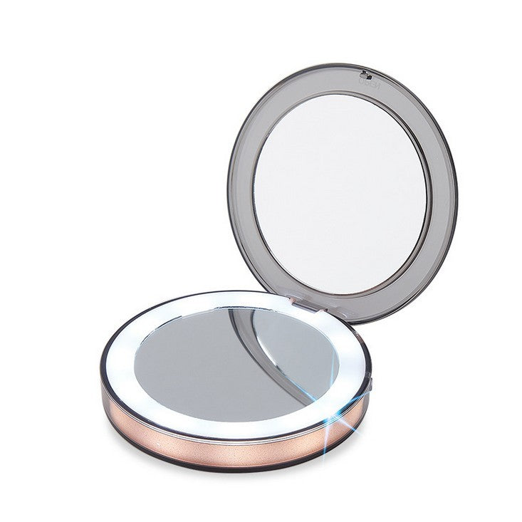 Luxurious Mini LED Makeup Mirror 3X Magnify